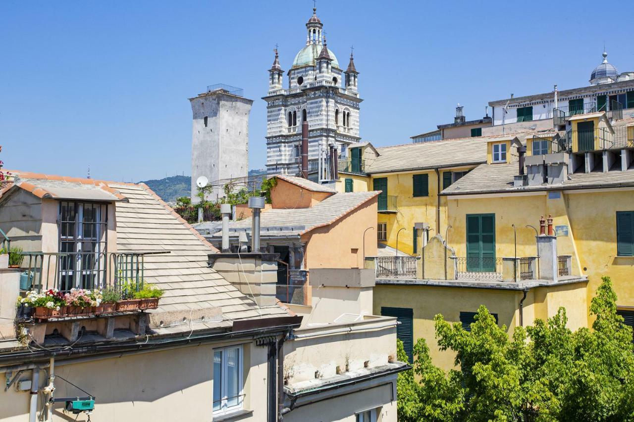 Sui Tetti Del Centro Di Genova By Wonderful Italy Apartamento Exterior foto